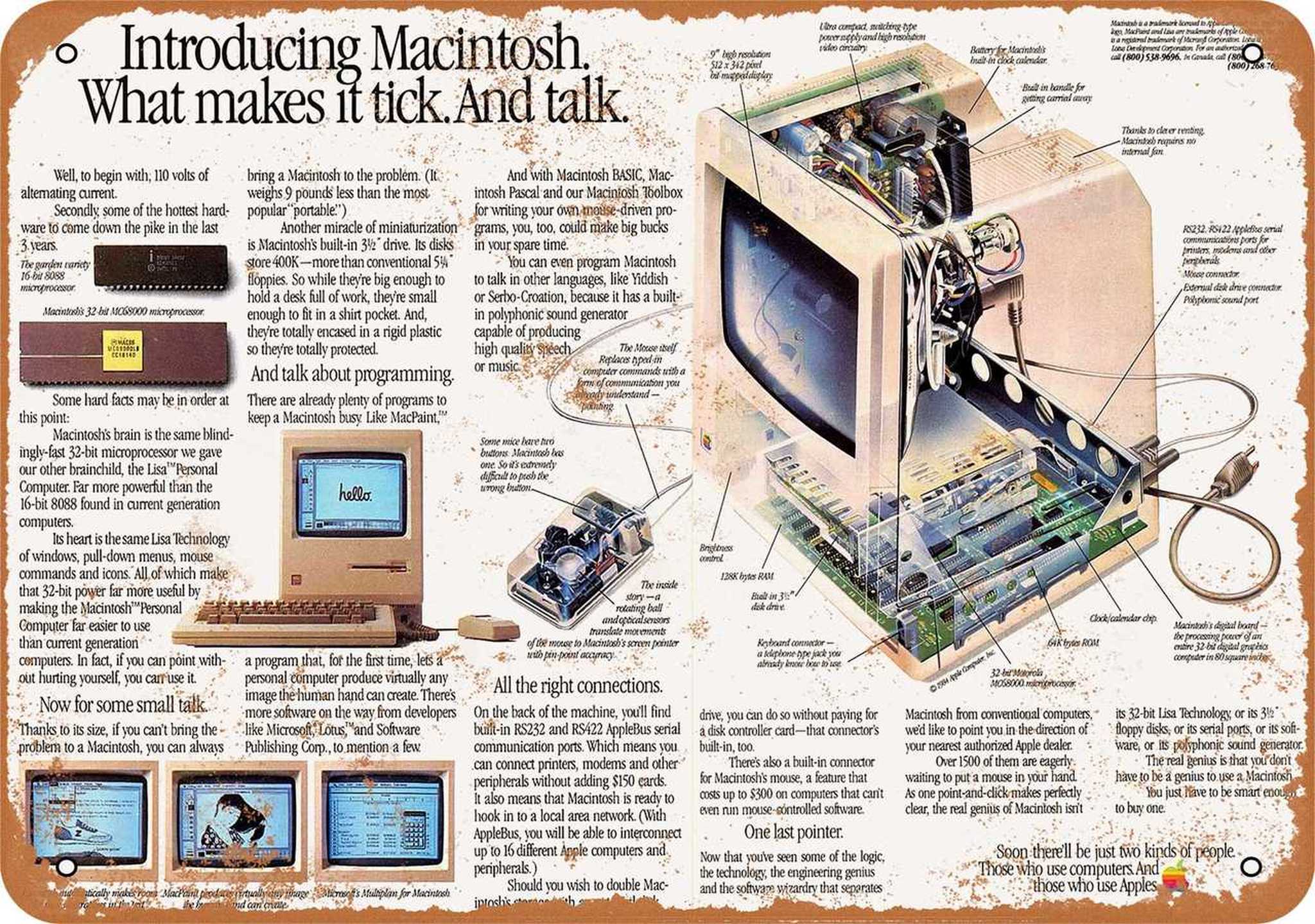 Macintosh: The Computer for the Rest of Us